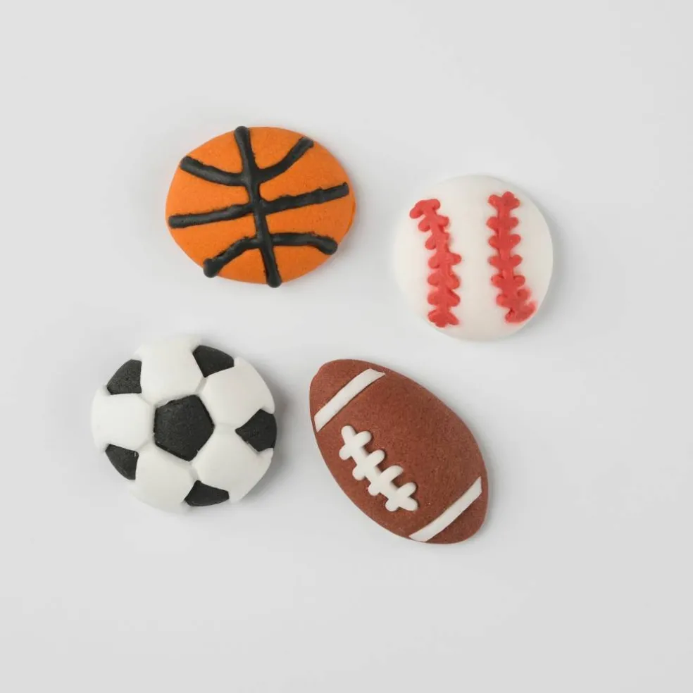 PME Cake Sweet Street® Sports Icing Decorations