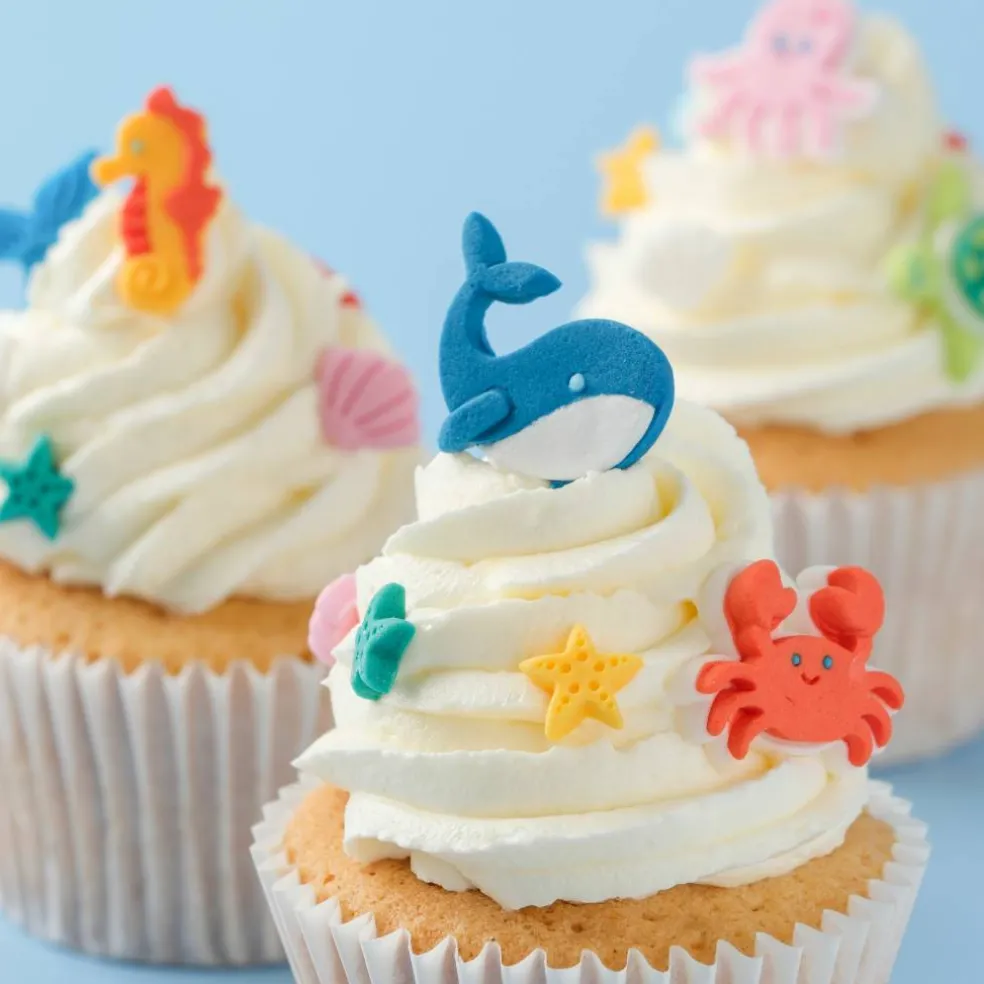 PME Cake Sweet Street® Under the Sea Icing Decorations