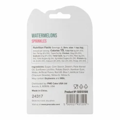 PME Cake Sweet Street® Watermelon Fondant Sprinkles