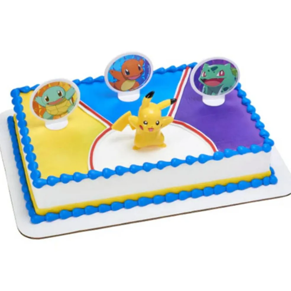 Pokemon Light Up Pikachu Cake Celebration and Decorating Kit