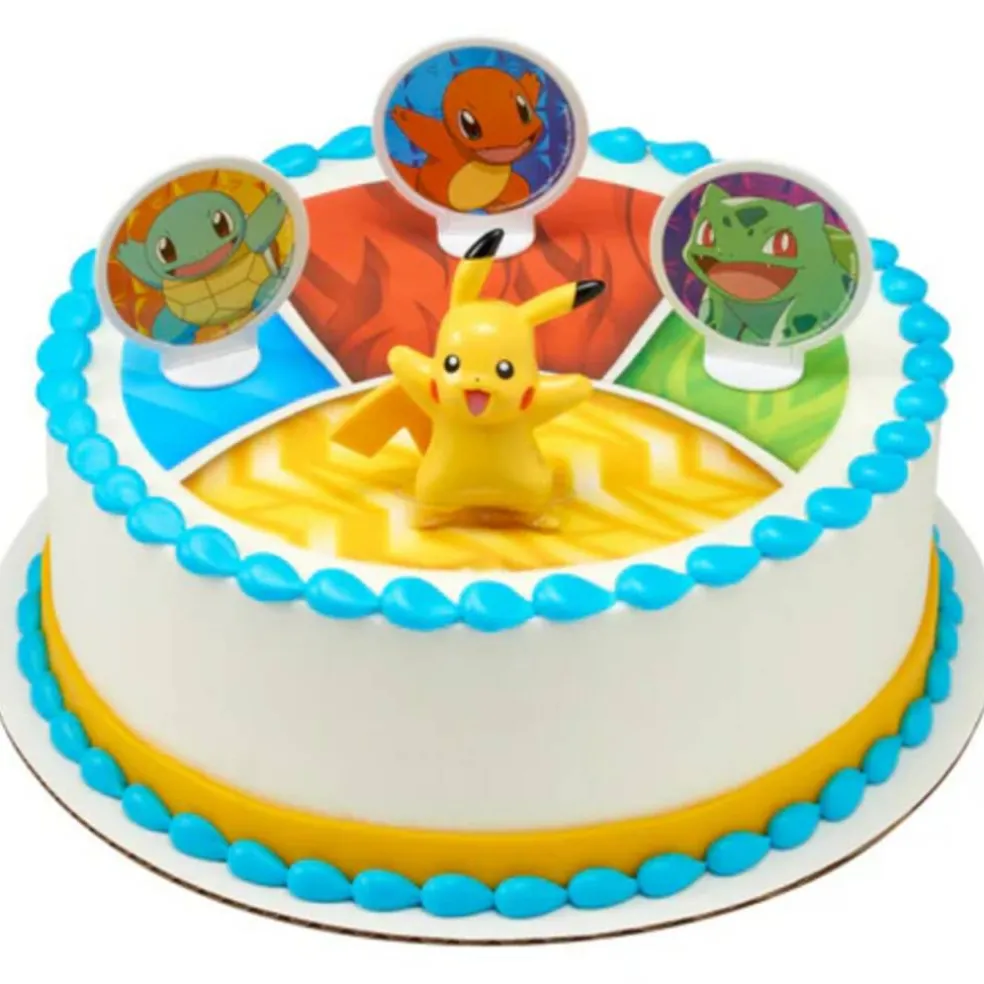 Pokemon Light Up Pikachu Cake Celebration and Decorating Kit