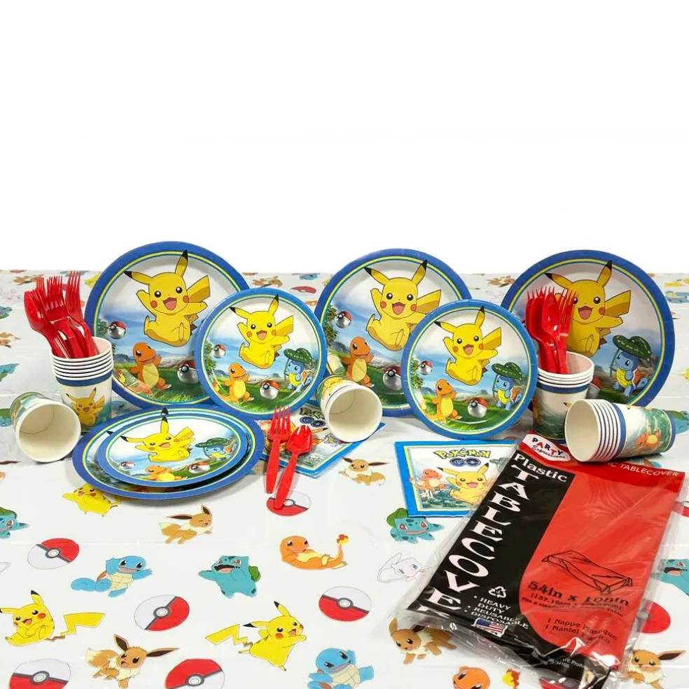 Pokemon Party Kit for 10 or 20 Guests