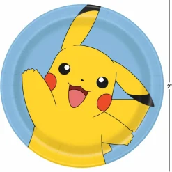 8.5" Pokémon™ Paper Plates, 8ct.