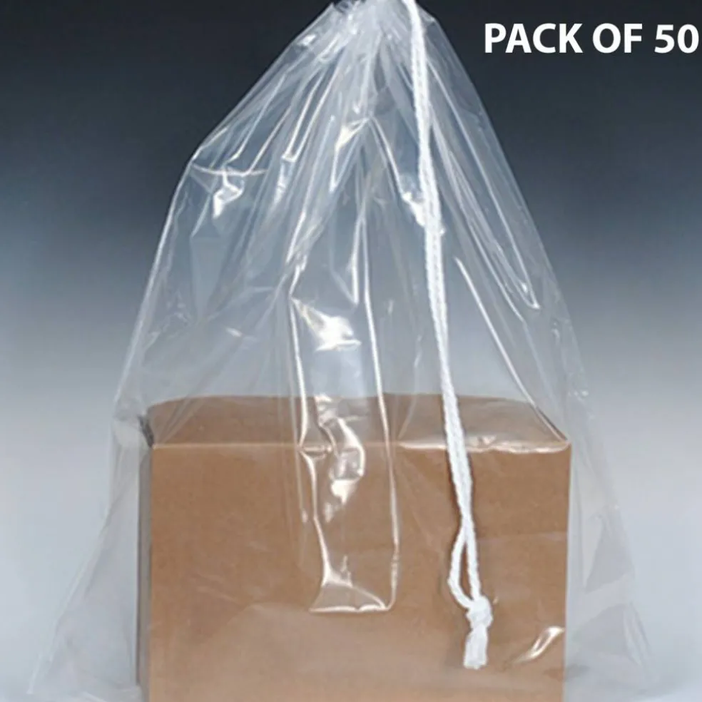 Poly Bag-Precision in Every Package 16" x 18" Poly Bag | Single Drawstring