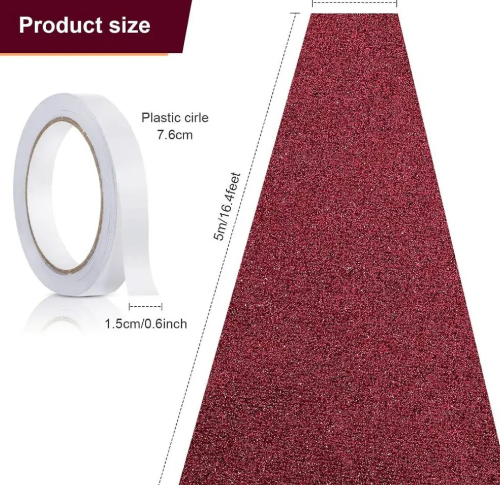 Polyester Carpet Runner with Tape