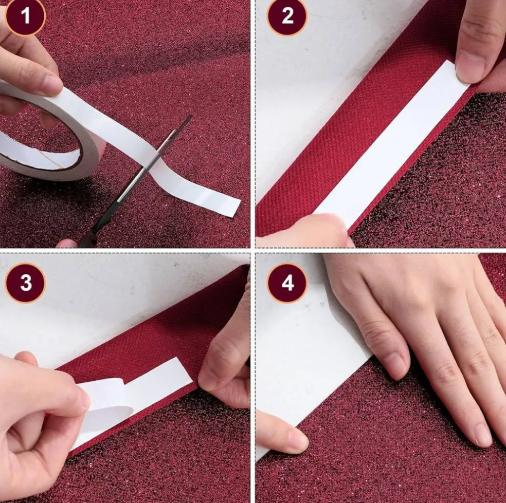 Polyester Carpet Runner with Tape