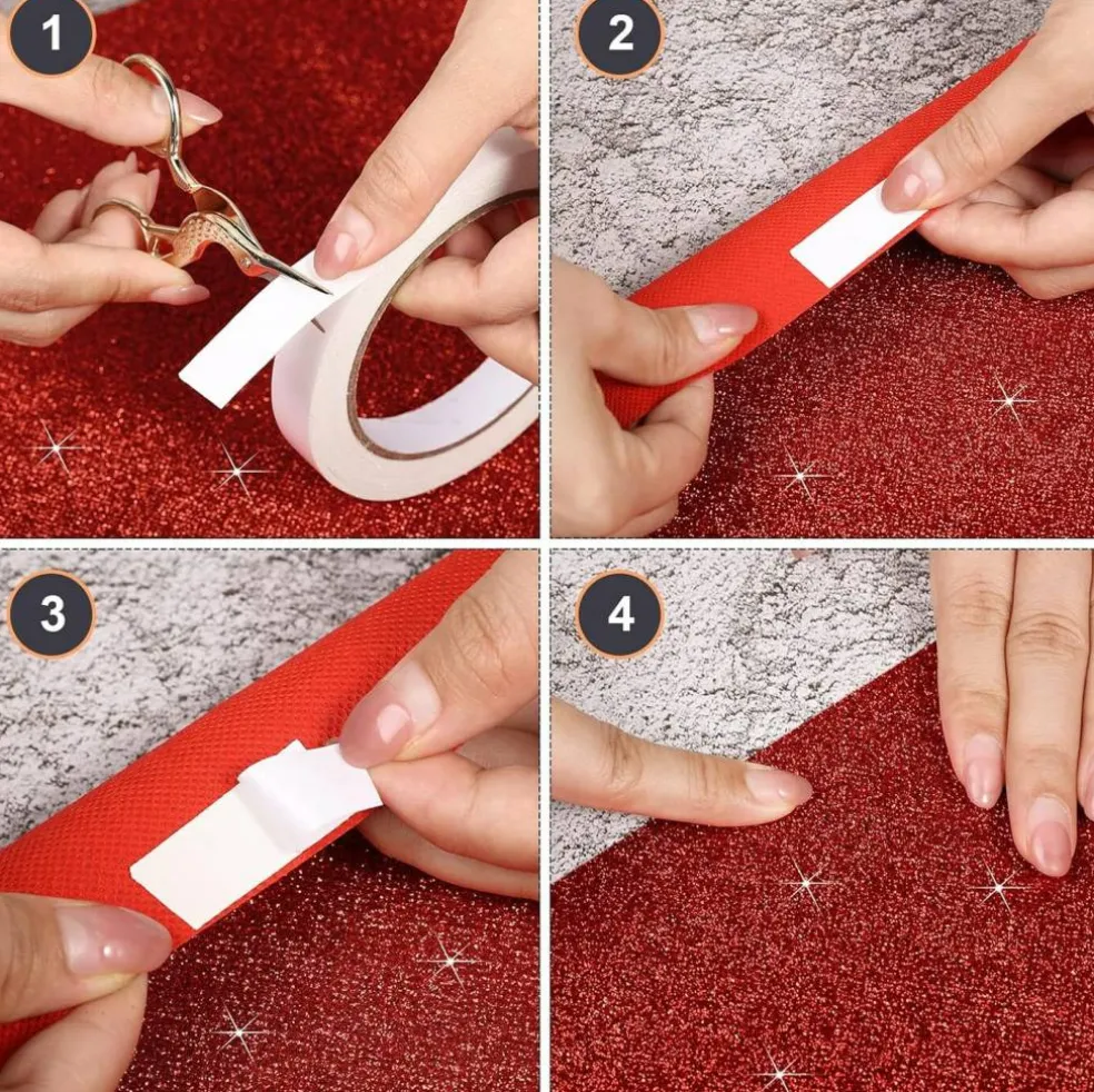 Polyester Carpet Runner with Tape