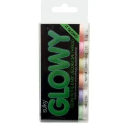 Polyester Glowy™ Thread - Sampler - 110 yd. Spools