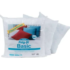 Poly-Fil® Basic™ 2ct. Pillow Inserts, 24