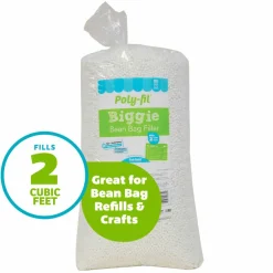 Poly-Fil® Biggie Bean Bag Filler, 16oz.