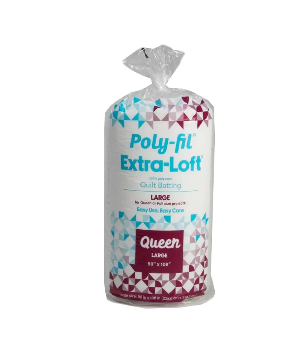 Poly-Fil® Extra Loft® 90" x 108" Queen Polyester Quilt Batting