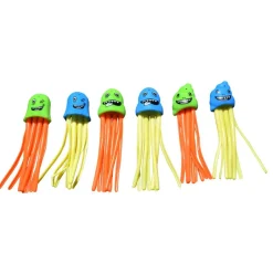 Pool Central 5" Multicolor Jellyfish Slow Sinking Dive Game, 6ct.