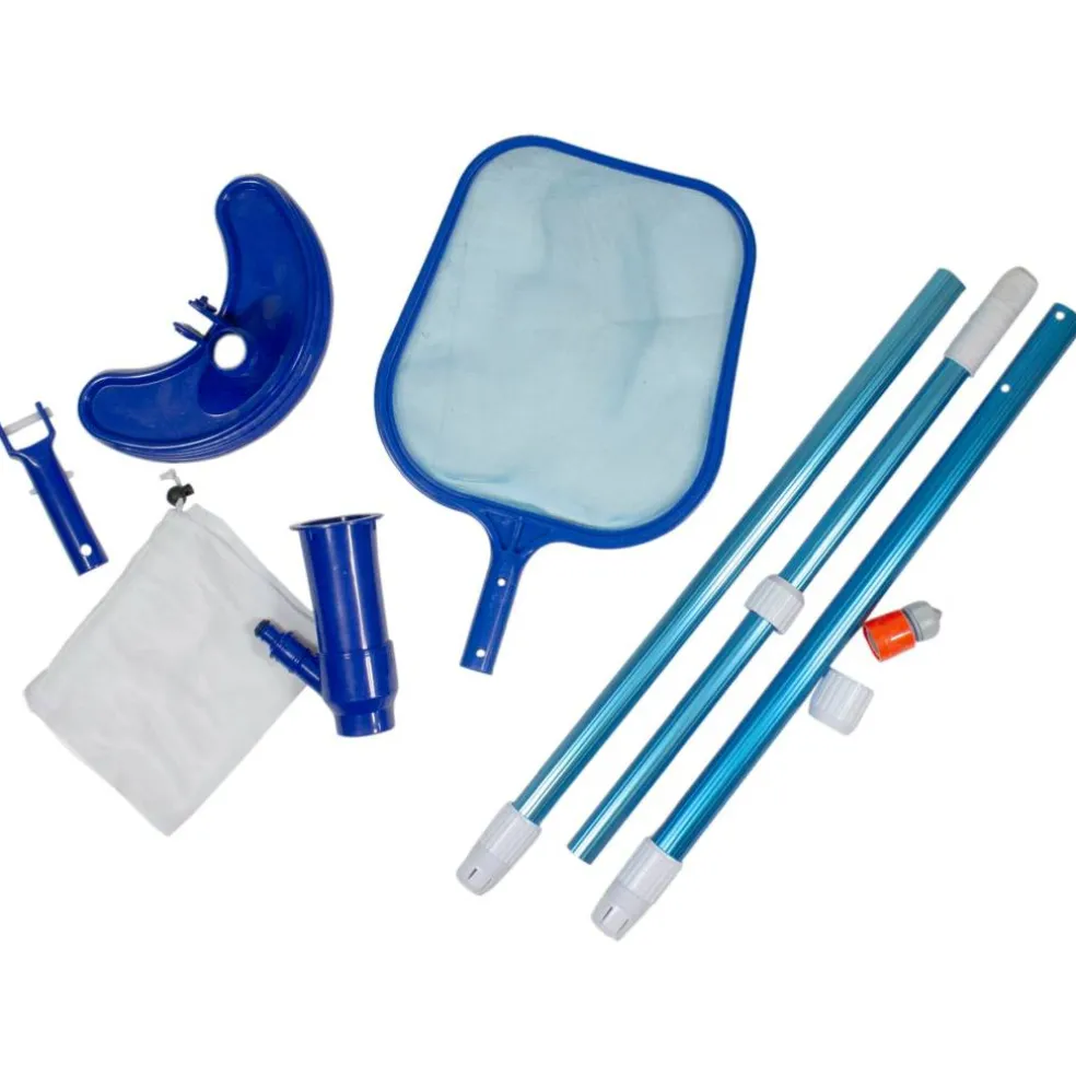 Pool Central 4-Piece Vacuum Head & Skimmer Pool Maintenance Kit