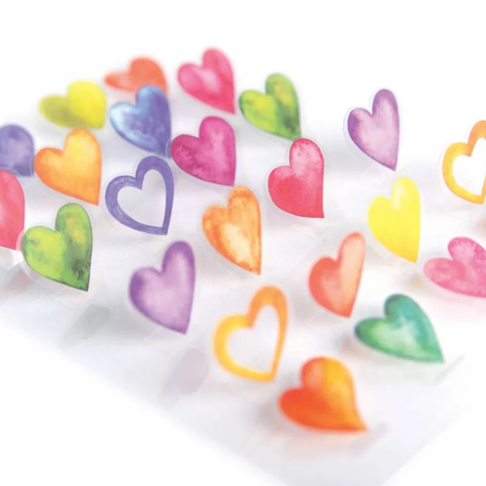 Pop Up Scrapbook Stickers - Hearts