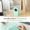 Portable Bluetooth Label Maker Machine with Tape D30 Mini Thermal Label Printer Wireless Inkless Label Maker for Home Office School Organization Barcode QR Code Labels