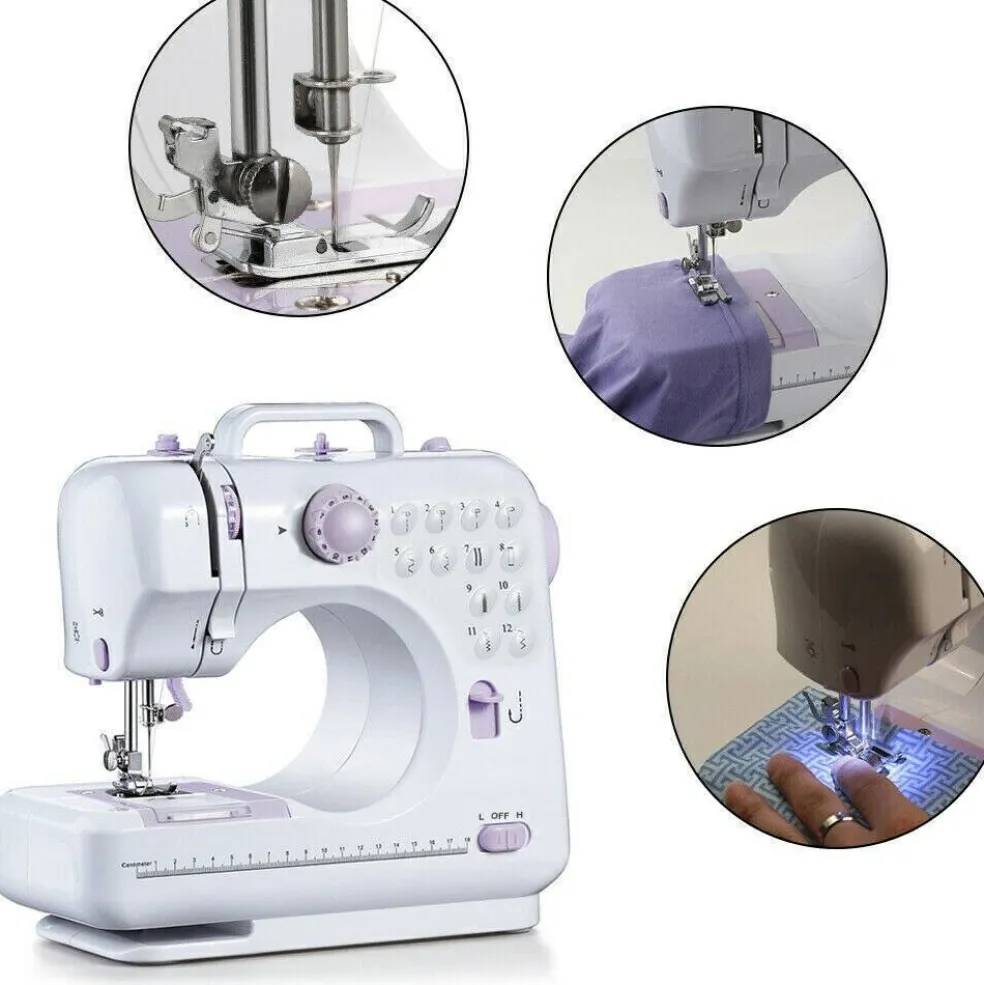 Portable Electric Sewing Machine for Crafting and Mending