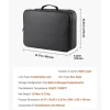 Portable Fireproof Document Box, Heat and Water Resistant Safe with Lock for Important Files