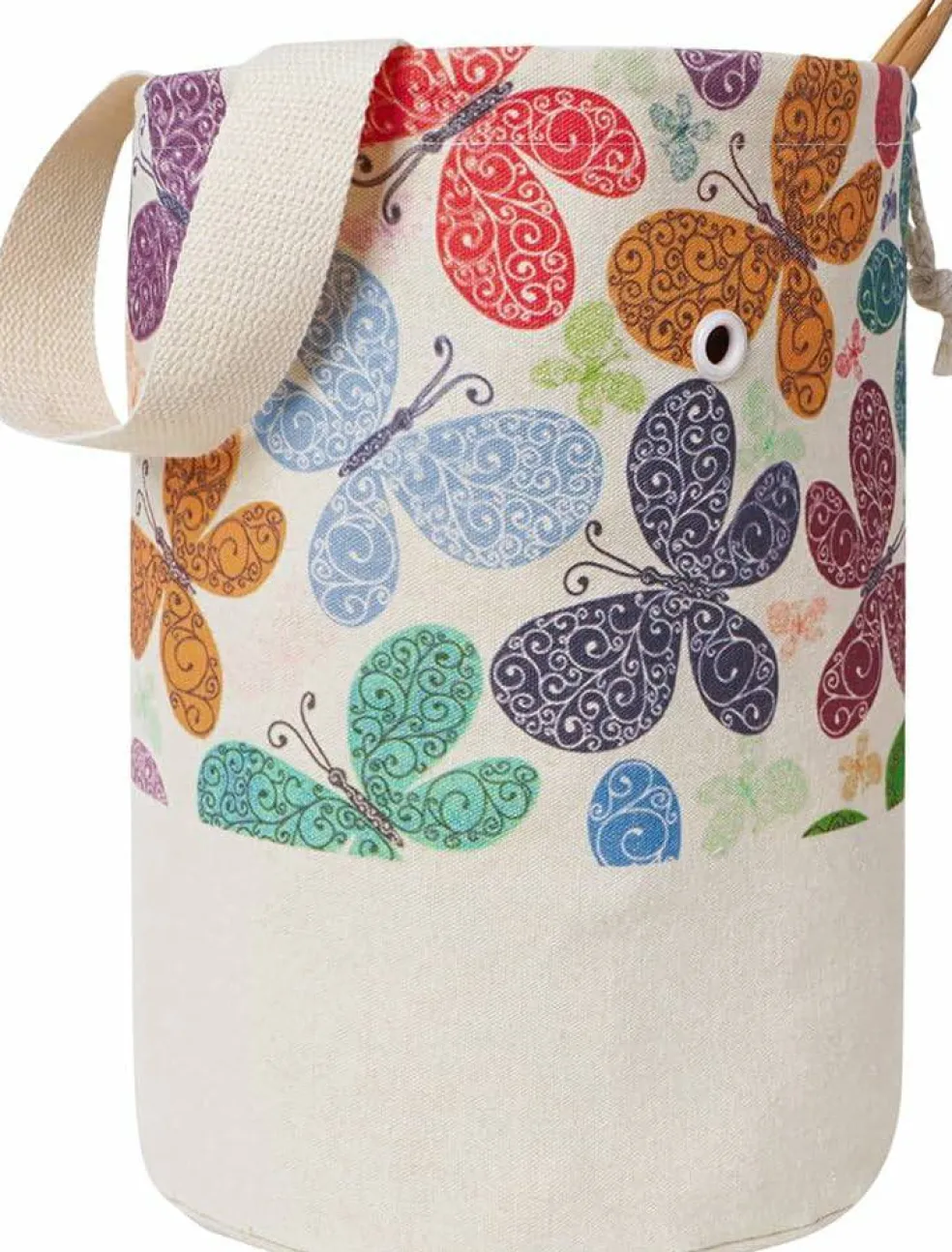 Portable Yarn Storage Bags - (Medium, Butterfly) 12"L x 8"W x 12"H