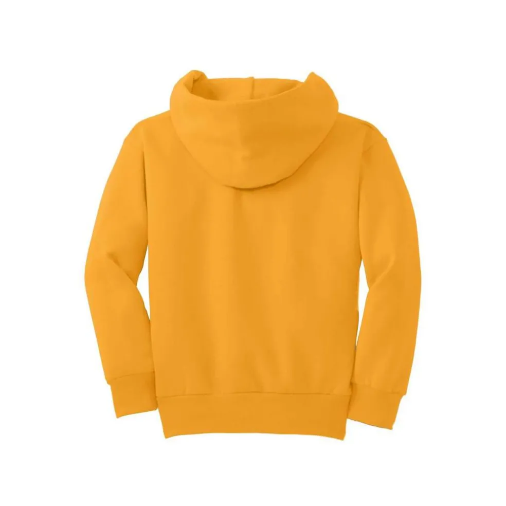 Port & Company® Colors Youth Core Fleece Pullover Hooded Sweatshirt