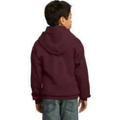 Port & Company® Colors Youth Core Fleece Pullover Hooded Sweatshirt
