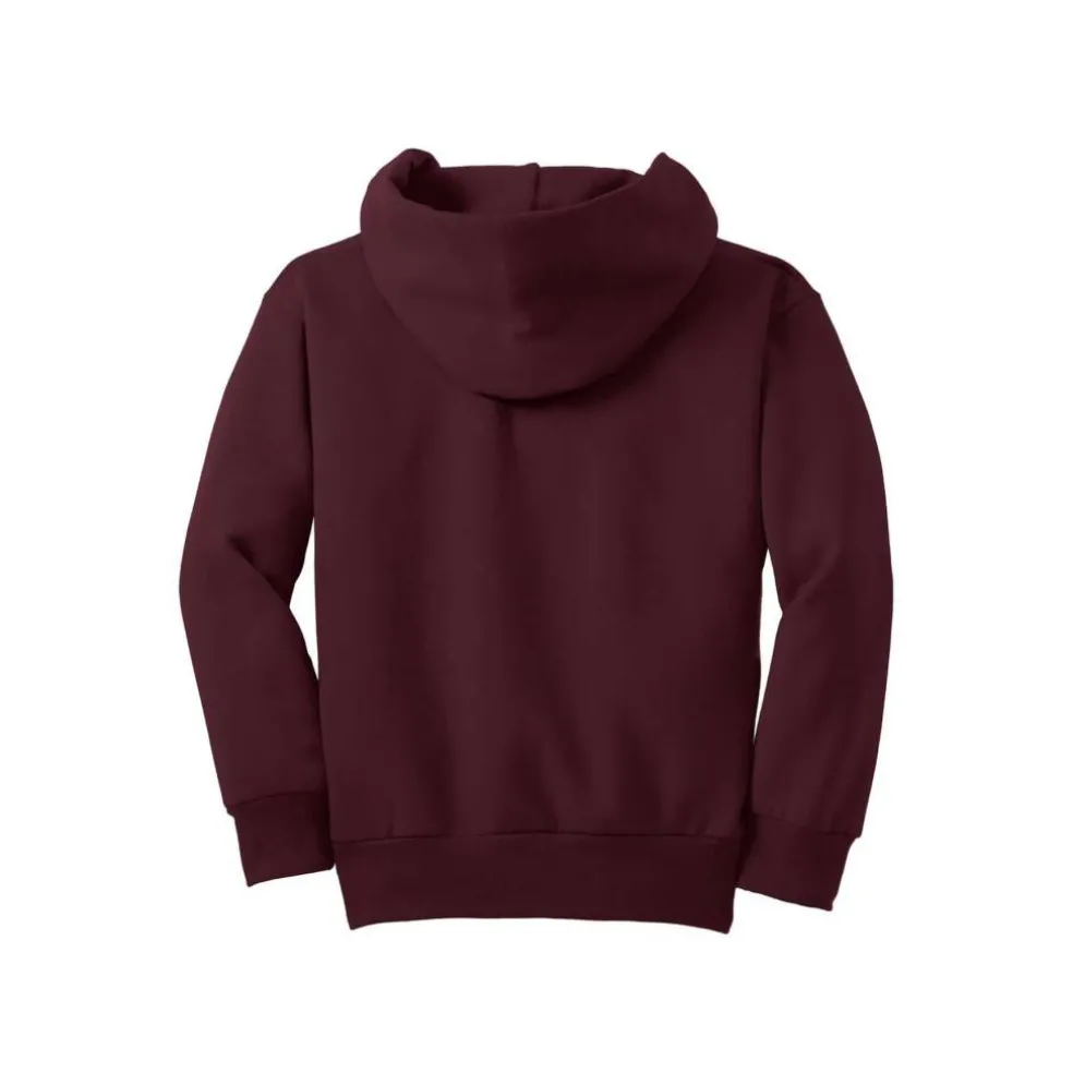 Port & Company® Colors Youth Core Fleece Pullover Hooded Sweatshirt