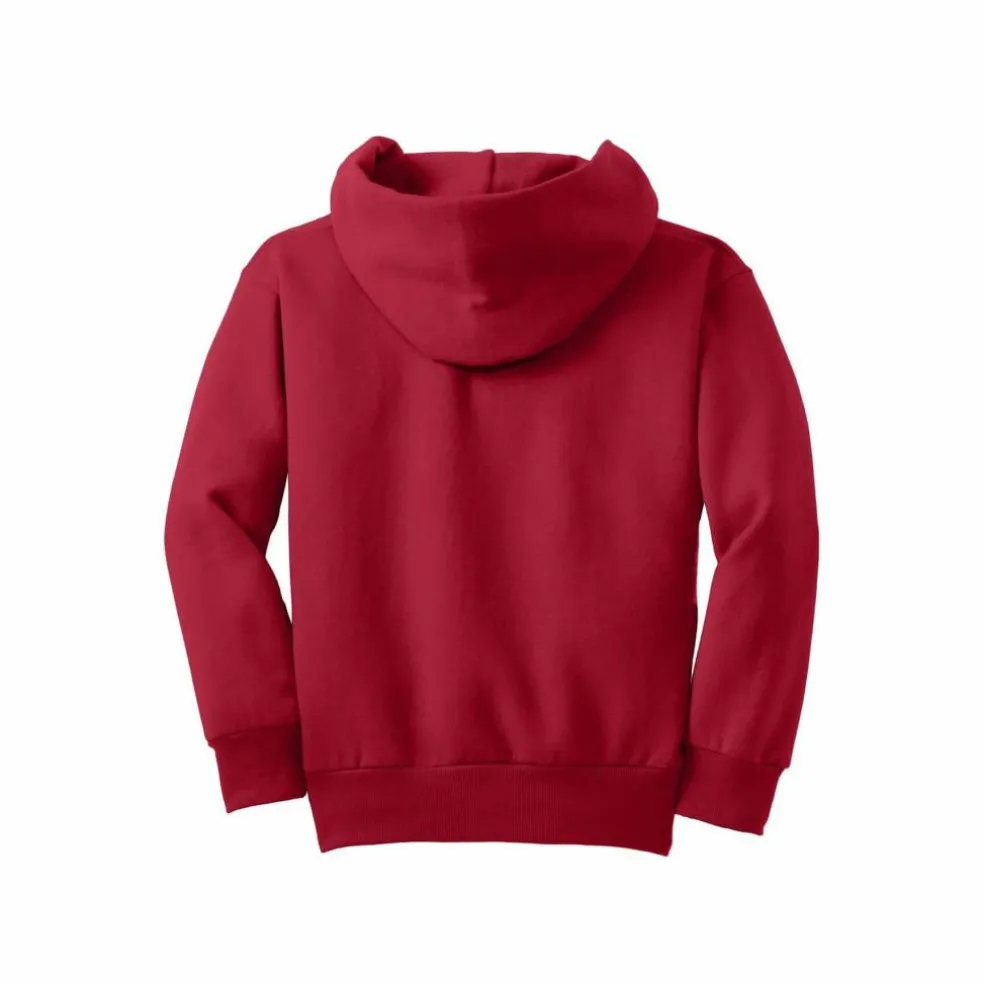 Port & Company® Colors Youth Core Fleece Pullover Hooded Sweatshirt