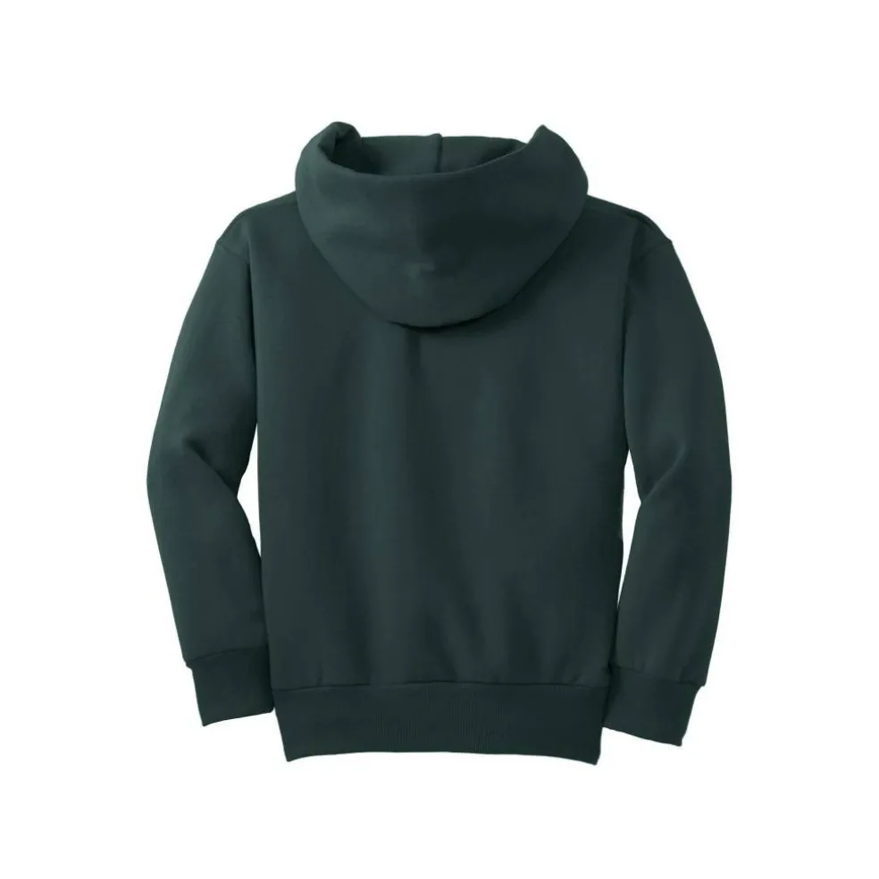 Port & Company® Colors Youth Core Fleece Pullover Hooded Sweatshirt