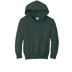 Port & Company® Colors Youth Core Fleece Pullover Hooded Sweatshirt