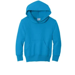 Port & Company® Colors Youth Core Fleece Pullover Hooded Sweatshirt