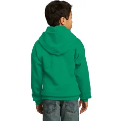 Port & Company® Colors Youth Core Fleece Pullover Hooded Sweatshirt
