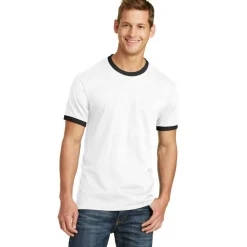 Port & Company® Core Cotton Ringer Tee