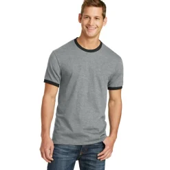 Port & Company® Core Cotton Ringer Tee