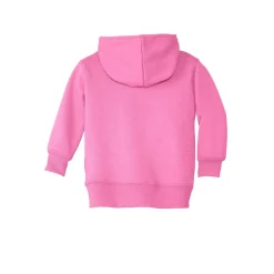 Port & Company® Core Fleece Full-Zip Hooded Toddler Sweatshirt