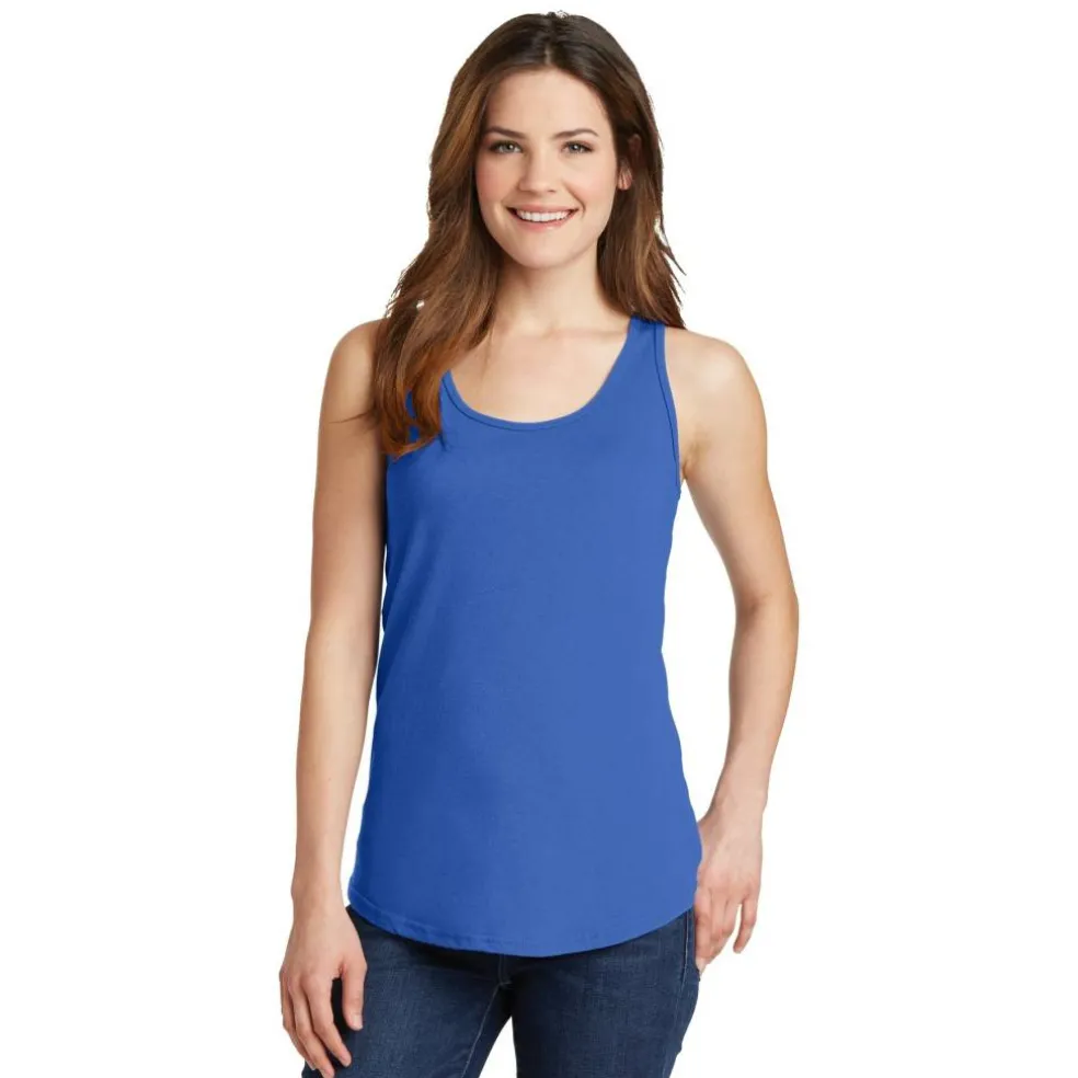 Port & Company® Ladies Core Cotton Tank Top