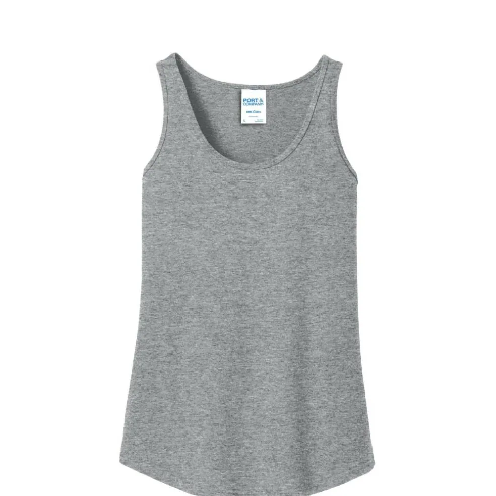 Port & Company® Ladies Core Cotton Tank Top