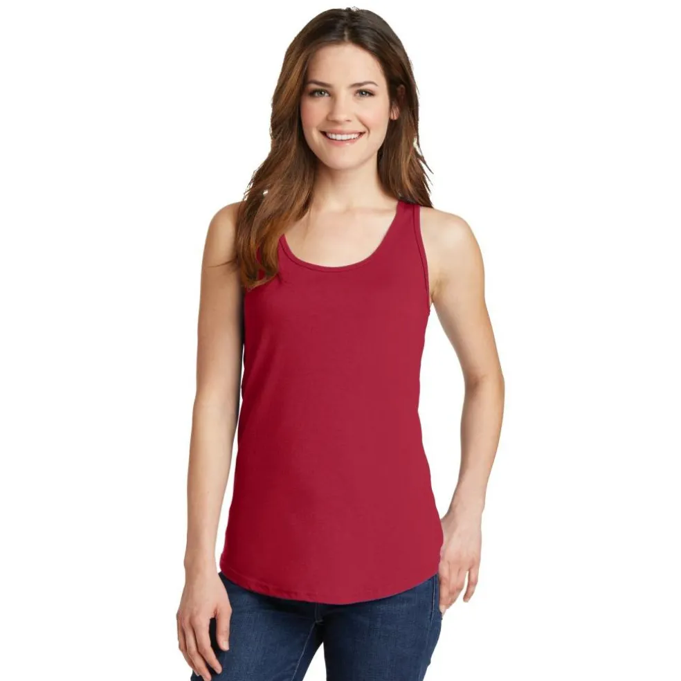 Port & Company® Ladies Core Cotton Tank Top