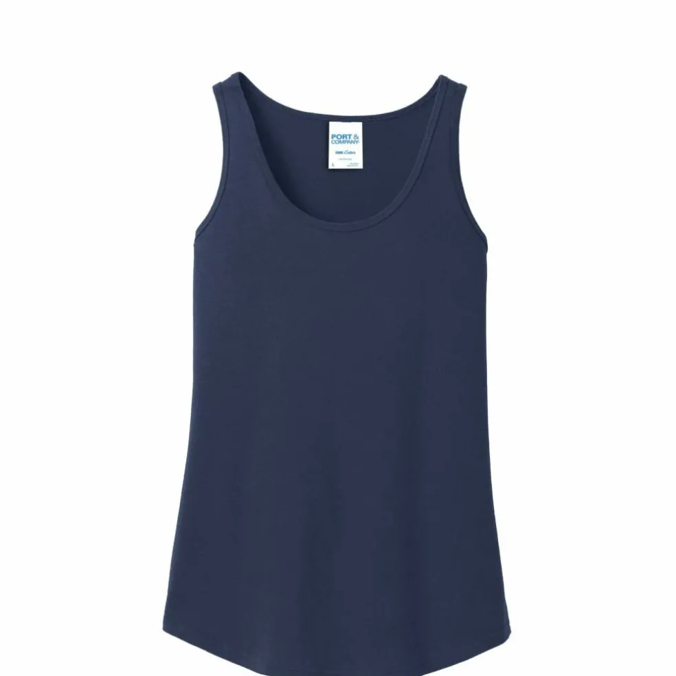 Port & Company® Ladies Core Cotton Tank Top