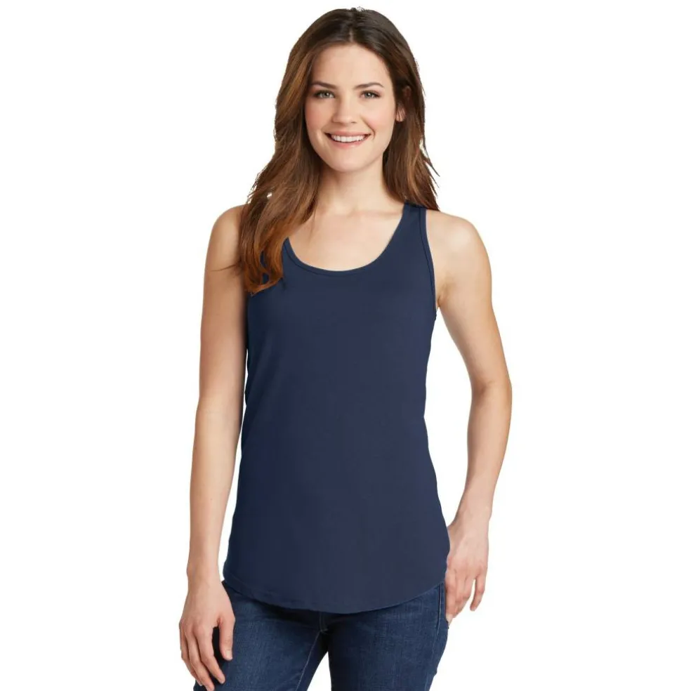 Port & Company® Ladies Core Cotton Tank Top