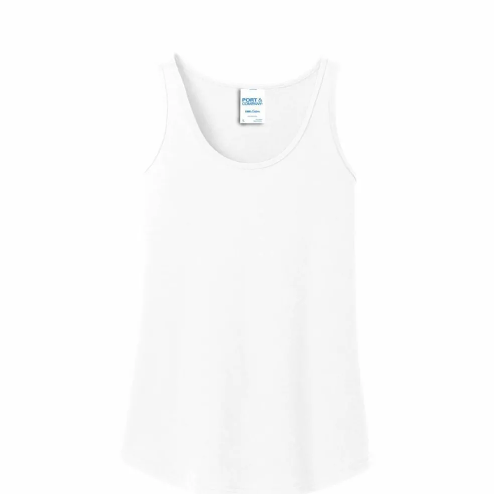 Port & Company® Ladies Core Cotton Tank Top