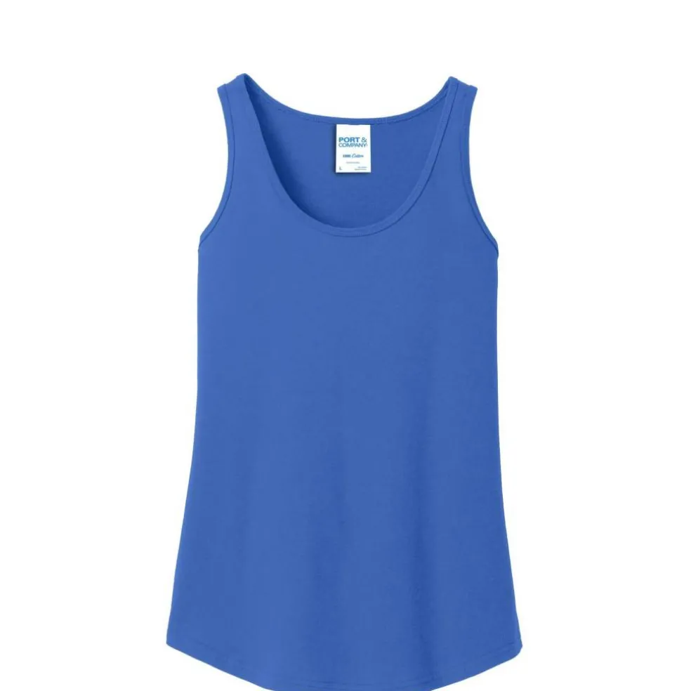 Port & Company® Ladies Core Cotton Tank Top