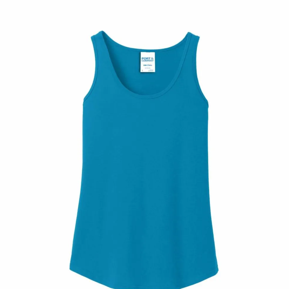 Port & Company® Ladies Core Cotton Tank Top