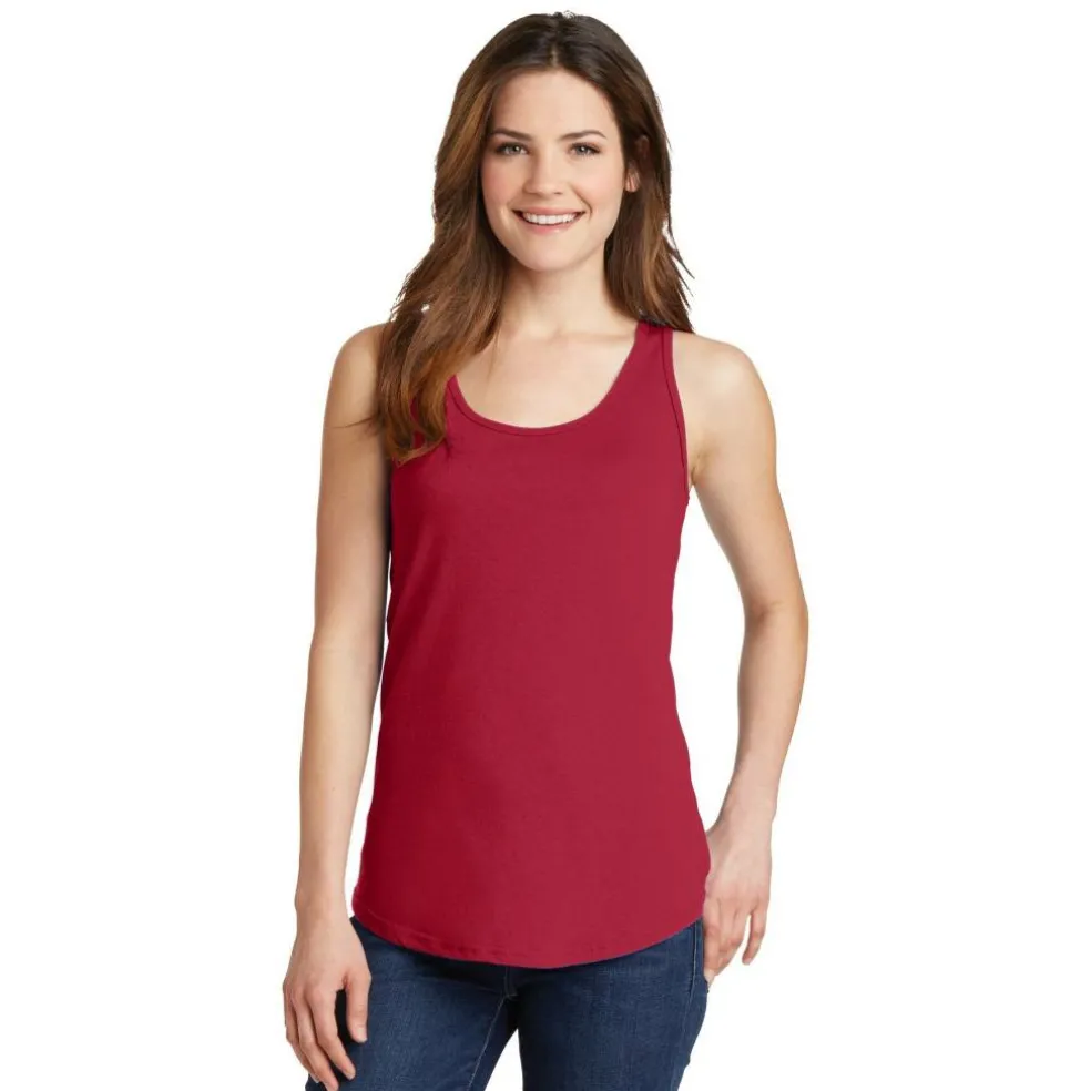 Port & Company® Ladies Core Cotton Tank Top