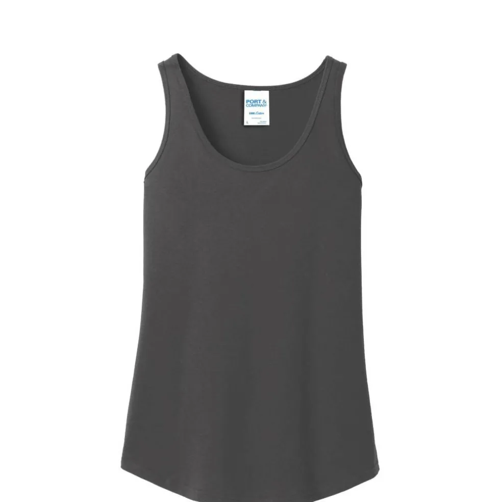 Port & Company® Ladies Core Cotton Tank Top