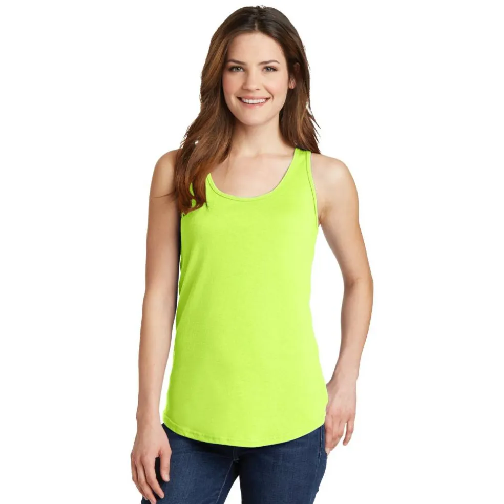 Port & Company® Ladies Core Cotton Tank Top