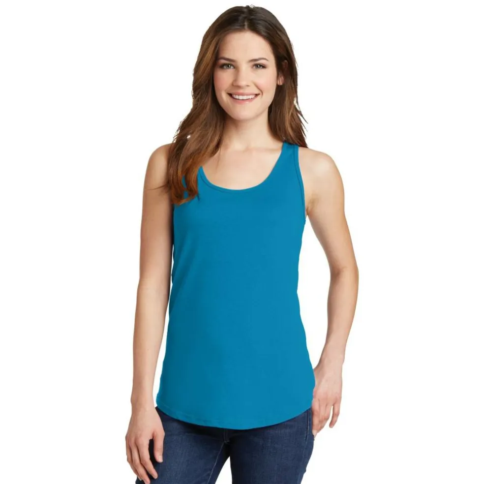 Port & Company® Ladies Core Cotton Tank Top