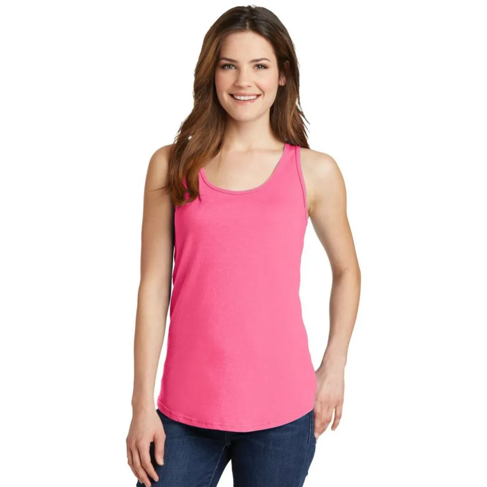 Port & Company® Ladies Core Cotton Tank Top