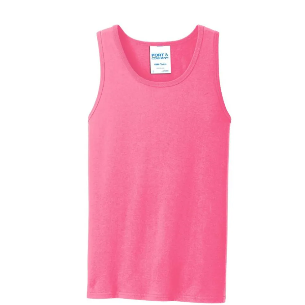 Port & Company® Men's Core Cotton Tank