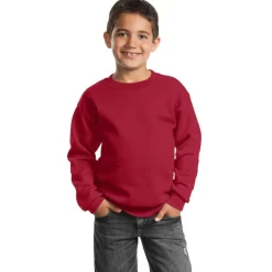 Port & Company® Youth Core Fleece Crewneck Sweatshirt