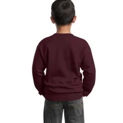 Port & Company® Youth Core Fleece Crewneck Sweatshirt