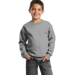 Port & Company® Youth Core Fleece Crewneck Sweatshirt